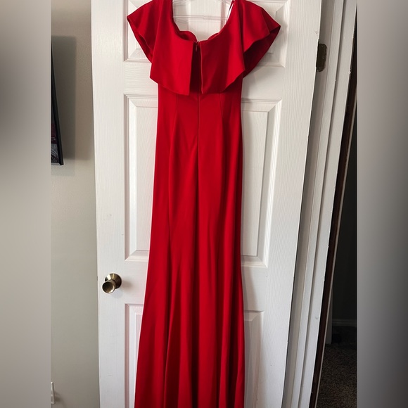 Ed Young Red Prom Dress - Picture 4 of 6